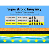 darrahopens Home & Garden > Pool & Accessories Weisshorn Floating Mat Water Slide Park Stand Up Paddle Pool Sea 550cm