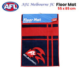 Darrahopens Home & Garden > Rugs AFL Melbourne Football Club Rubber Backed Floor Mat 55 x 85 cm