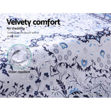 darrahopens Home & Garden > Rugs Artiss Floor Rugs Rug 200 x 290 Area Large Modern Carpet Soft Blue Living Room