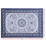 darrahopens Home & Garden > Rugs Artiss Floor Rugs Rug 200 x 290 Area Large Modern Carpet Soft Blue Living Room