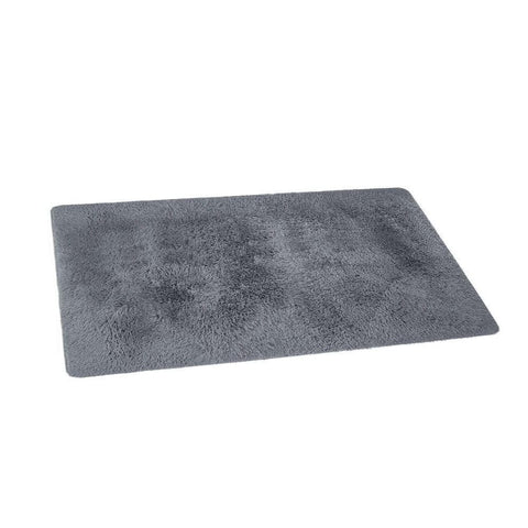 darrahopens Home & Garden > Rugs Artiss Floor Rugs Soft Shaggy Rug Large 200x230cm Carpet Anti-slip Mat Area Grey
