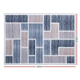 darrahopens Home & Garden > Rugs Artiss Short Pile Floor Rug 200x290cm Oblo