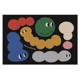 Darrahopens Home & Garden > Rugs Cartoon door entry anti-slip rug scraping mud rubbing soil pvc wire ring floor mat