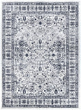 darrahopens Home & Garden > Rugs Ligures Navy Cream Traditional Rug 160X230cm