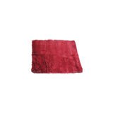 Darrahopens Home & Garden > Rugs LONG HAIR Floor Rug Burgundy Rectangle