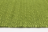 darrahopens Home & Garden > Rugs Natura Wool Bright Green Diamond Rug 120x170 cm