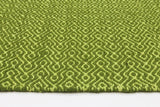 darrahopens Home & Garden > Rugs Natura Wool Bright Green Diamond Rug 160x230 cm