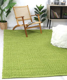 darrahopens Home & Garden > Rugs Natura Wool Bright Green Diamond Rug 160x230 cm