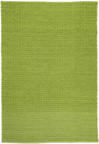 darrahopens Home & Garden > Rugs Natura Wool Bright Green Diamond Rug 160x230 cm