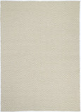 darrahopens Home & Garden > Rugs Natura Wool Limestone Beige Chevron Rug 200x290 cm