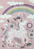 Nova Kids Pink Unicorn Rug 120x170 cm