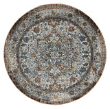 Roman Mosaic Classic Grey Brown Rug 240x330 cm - Darrahopens