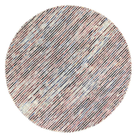 darrahopens Home & Garden > Rugs Scandi Multi Reversible Wool Round Rug 200x200 cm Round
