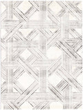 darrahopens Home & Garden > Rugs Verve Light Grey Geometric Rug 200x290cm