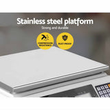 darrahopens Home & Garden > Scales 40KG Digital Kitchen Scale Electronic Scales Shop Market Commercial