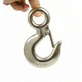 darrahopens Home & Garden > Scales Grappling Hook 1T Crane Scale Sliding Stainless Steel Lifting Rigging Accessories