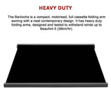 Darrahopens Home & Garden > Shading 4.0m x 3.0m Retractable Folding Arm Awning Heavy Duty Full Cassette Motorised
