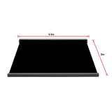 Darrahopens Home & Garden > Shading 5.5m x 3.0m Retractable Folding Arm Awning Heavy Duty Full Cassette Motorised