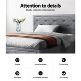 darrahopens Home & Garden > Shading Artiss Bed Frame King Single Size Gas Lift Base With Storage Mattress Fabric