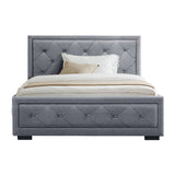 darrahopens Home & Garden > Shading Artiss Bed Frame King Single Size Gas Lift Base With Storage Mattress Fabric
