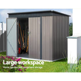 Darrahopens Home & Garden > Shading Giantz Garden Shed Sheds Outdoor Storage 2.31x1.31M Tool Workshop Shelter