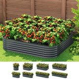Darrahopens Home & Garden > Shading Greenfingers Garden Bed 9 In 1 Modular Planter Box 40CM height