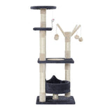 darrahopens Home & Garden > Shading i.Pet Cat Tree Scratching Post Scratcher Cat Tree Tower Condo House toys 110cm