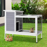 darrahopens Home & Garden > Shading i.Pet Rabbit Hutch Chicken Coop Wooden Ferret Cage Habitat House Outdoor Large