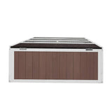 darrahopens Home & Garden > Shading i.Pet Wooden Rabbit Hutch Chicken Coop Run Cage Habitat House Outdoor Large
