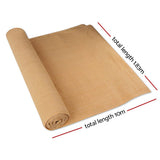 darrahopens Home & Garden > Shading Instahut 1.83 x 10m Shade Sail Cloth - Beige