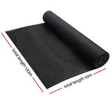 darrahopens Home & Garden > Shading Instahut 1.83 x 10m Shade Sail Cloth - Black