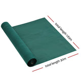 darrahopens Home & Garden > Shading Instahut 1.83x30m 30% UV Shade Cloth Shadecloth Sail Garden Mesh Roll Outdoor Green