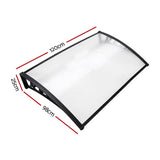 darrahopens Home & Garden > Shading Instahut 1X1.2M Window Door Awning Canopy Rain Cover Sun Shield