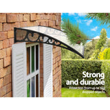 darrahopens Home & Garden > Shading Instahut 1X1.5M Window Door Awning Canopy Rain Cover Sun Shield