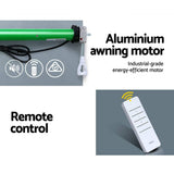 Darrahopens Home & Garden > Shading Instahut 230V Replacement Motor w/ remote 40NM Folding Arm Awning Outdoor Blind
