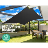 darrahopens Home & Garden > Shading Instahut 280gsm 3x6m Sun Shade Sail Canopy Rectangle
