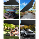 darrahopens Home & Garden > Shading Instahut 280gsm 3x6m Sun Shade Sail Canopy Rectangle