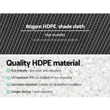 darrahopens Home & Garden > Shading Instahut 3.66x30m 30% UV Shade Cloth Shadecloth Sail Garden Mesh Roll Outdoor White