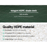 darrahopens Home & Garden > Shading Instahut 3.66x30m 50% UV Shade Cloth Shadecloth Sail Garden Mesh Roll Outdoor Green