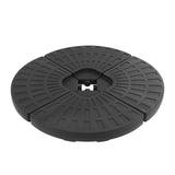 darrahopens Home & Garden > Shading Instahut 3M Umbrella with 48x48cm Base Outdoor Umbrellas Cantilever Sun Beach UV Black