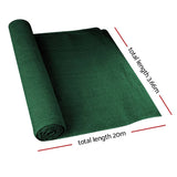 darrahopens Home & Garden > Shading Instahut 50% Sun Shade Cloth Shadecloth Sail Roll Mesh 3.66x20m 100gsm Green