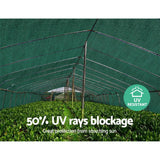 darrahopens Home & Garden > Shading Instahut 50% UV Sun Shade Cloth Shadecloth Sail Roll Mesh Garden Outdoor 3.66x30m Green