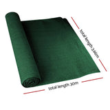 darrahopens Home & Garden > Shading Instahut 50% UV Sun Shade Cloth Shadecloth Sail Roll Mesh Garden Outdoor 3.66x30m Green