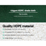 darrahopens Home & Garden > Shading Instahut 70% Sun Shade Cloth Shadecloth Sail Roll Mesh Outdoor 175gsm 3.66x20m Green