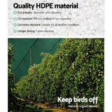darrahopens Home & Garden > Shading Instahut 90% Sun Shade Cloth Shadecloth Sail Roll Mesh 3.66x10m 195gsm Green
