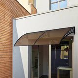 darrahopens Home & Garden > Shading Instahut DIY Window Door Awning Shade 1 x 2m - Brown