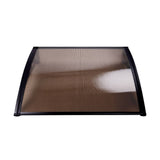 darrahopens Home & Garden > Shading Instahut DIY Window Door Awning Shade 1 x 2m - Brown