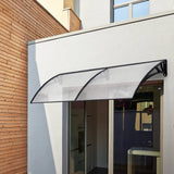 darrahopens Home & Garden > Shading Instahut DIY Window Door Awning Shade 1 x 2m - Transparent