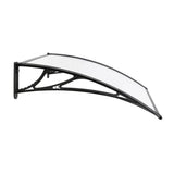 darrahopens Home & Garden > Shading Instahut DIY Window Door Awning Shade 1 x 2m - Transparent