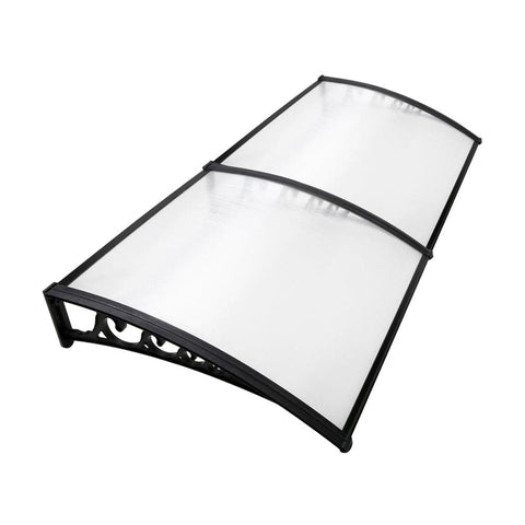 darrahopens Home & Garden > Shading Instahut DIY Window Door Awning Shade 1 x 2m - Transparent